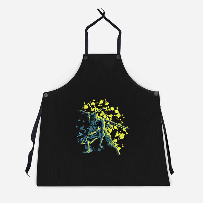 Abyss Walker-Unisex-Kitchen-Apron-nickzzarto