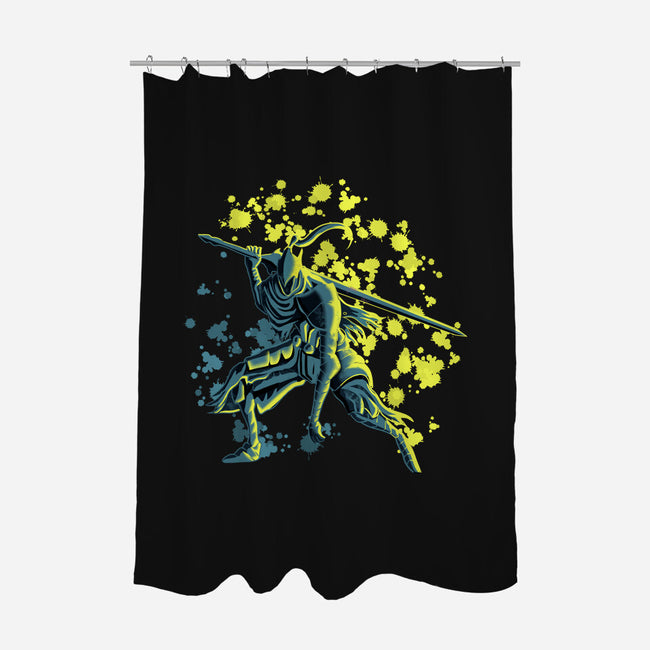 Abyss Walker-None-Polyester-Shower Curtain-nickzzarto