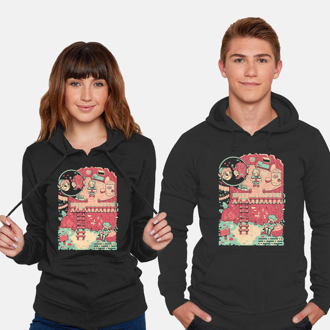 Ocarina’s Echo-Unisex-Pullover-Sweatshirt-Heyra Vieira