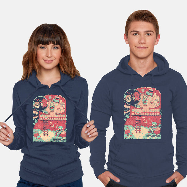 Ocarina’s Echo-Unisex-Pullover-Sweatshirt-Heyra Vieira