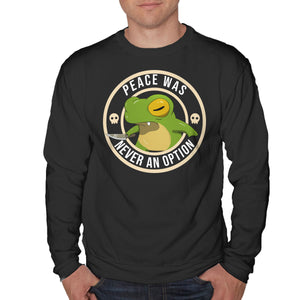 Never An Option Frog