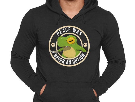 Never An Option Frog