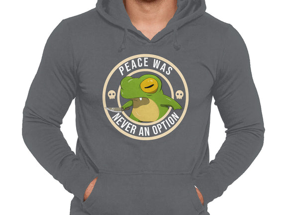 Never An Option Frog