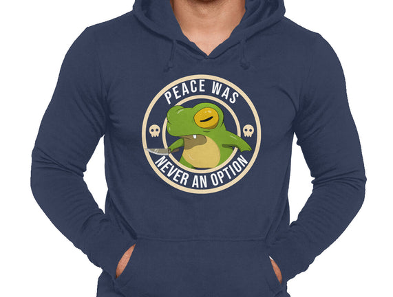 Never An Option Frog