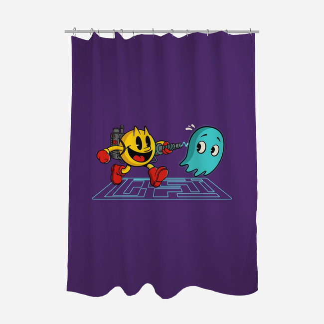 Pac-Busters-None-Polyester-Shower Curtain-Herk Up Tees