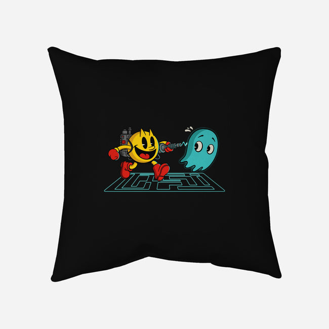 Pac-Busters-None-Removable Cover w Insert-Throw Pillow-Herk Up Tees