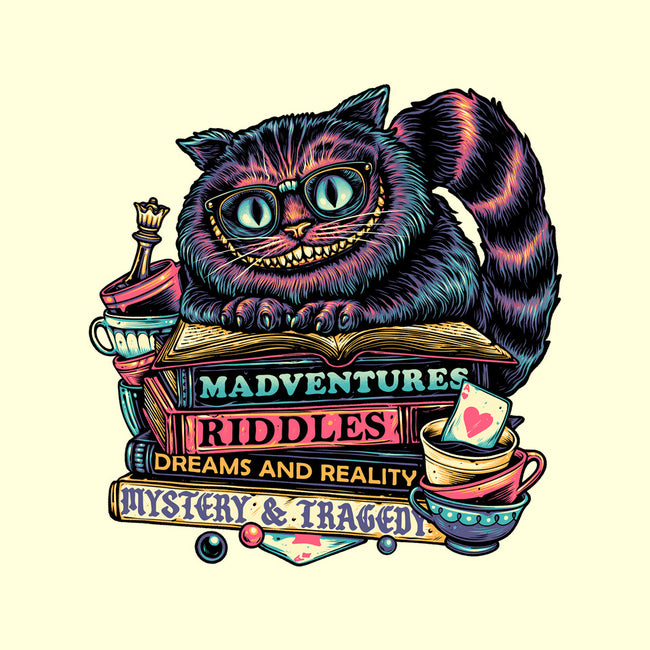 Bookish Cat-None-Adjustable Tote-Bag-glitchygorilla