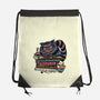 Bookish Cat-None-Drawstring-Bag-glitchygorilla