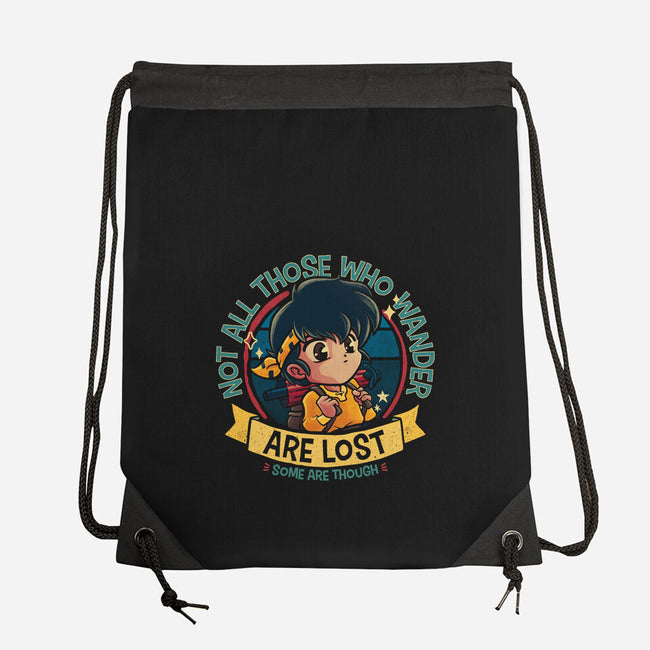 Not All Who Wander-None-Drawstring-Bag-teesgeex