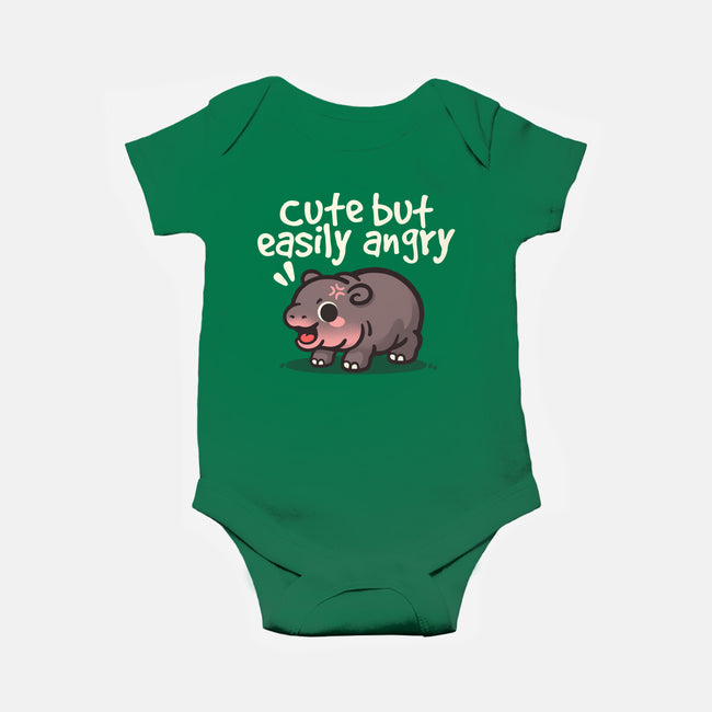 Cute Baby Hippo-Baby-Basic-Onesie-NemiMakeit