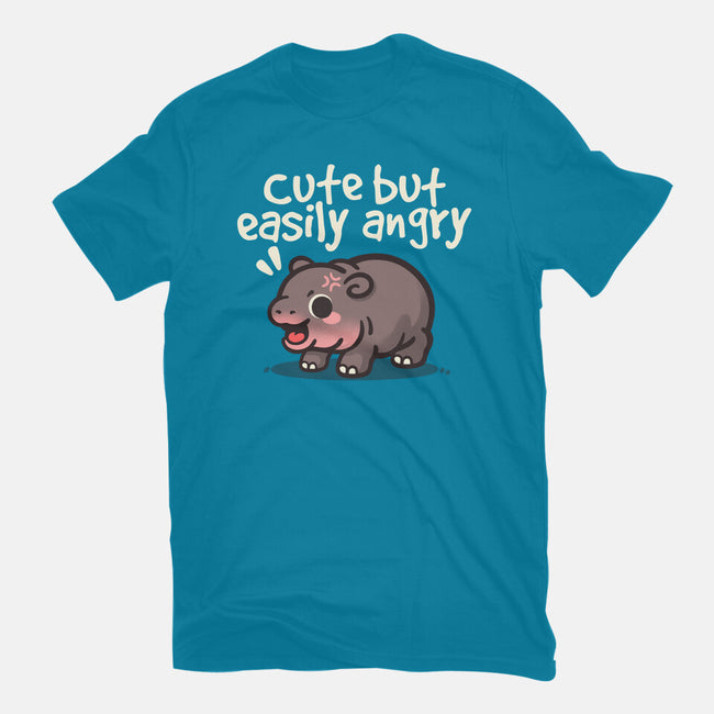 Cute Baby Hippo-Womens-Basic-Tee-NemiMakeit