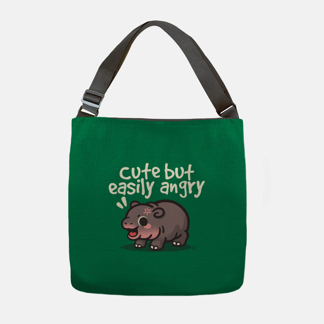 Cute Baby Hippo-None-Adjustable Tote-Bag-NemiMakeit