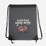 Cute Baby Hippo-None-Drawstring-Bag-NemiMakeit