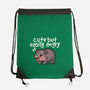 Cute Baby Hippo-None-Drawstring-Bag-NemiMakeit