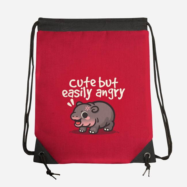 Cute Baby Hippo-None-Drawstring-Bag-NemiMakeit