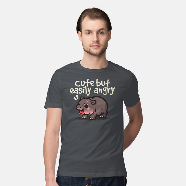 Cute Baby Hippo-Mens-Premium-Tee-NemiMakeit