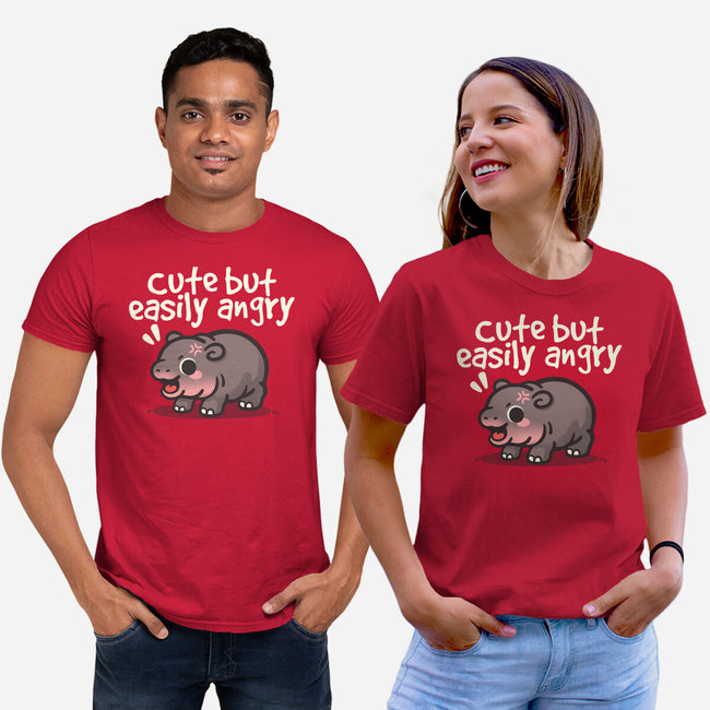 Cute Baby Hippo-Unisex-Basic-Tee-NemiMakeit