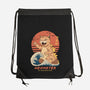 Kaiju Meowster-None-Drawstring-Bag-vp021