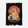 Kaiju Meowster-None-Polyester-Shower Curtain-vp021