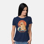 Kaiju Meowster-Womens-Basic-Tee-vp021