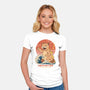 Kaiju Meowster-Womens-Fitted-Tee-vp021