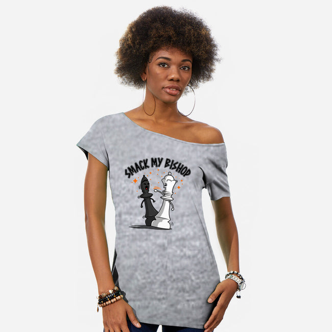 Smack My Bishop-Womens-Off Shoulder-Tee-erion_designs