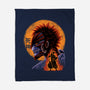 Half Hallow Mask-None-Fleece-Blanket-rmatix