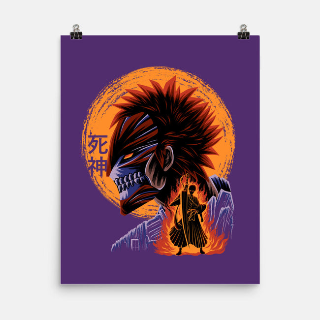 Half Hallow Mask-None-Matte-Poster-rmatix