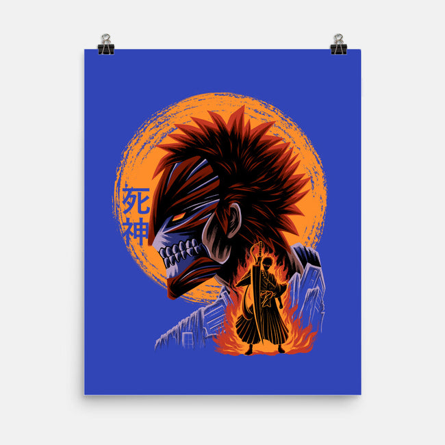 Half Hallow Mask-None-Matte-Poster-rmatix