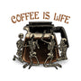 Coffee Is Life-Unisex-Pullover-Sweatshirt-glitchygorilla