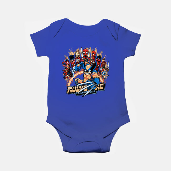 Weapon Pilgrim-Baby-Basic-Onesie-PrimePremne