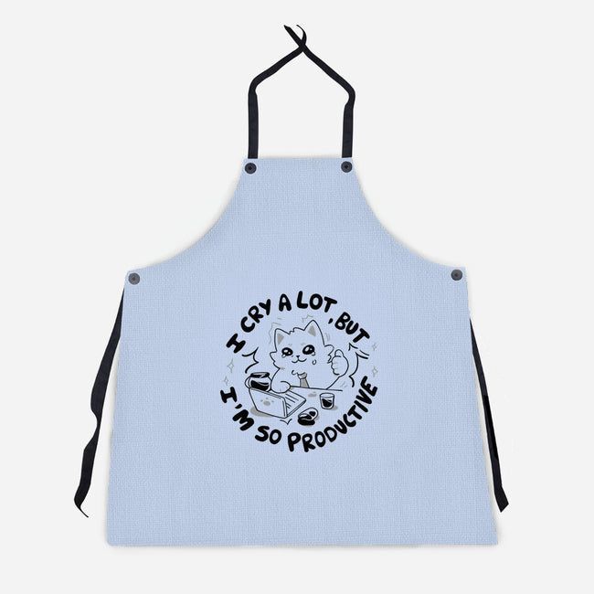 I'm So Productive-Unisex-Kitchen-Apron-yumie