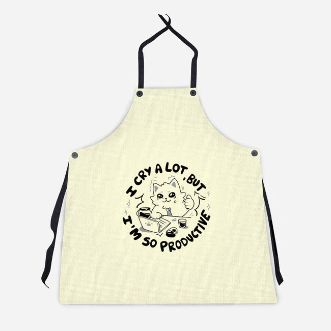 I'm So Productive-Unisex-Kitchen-Apron-yumie