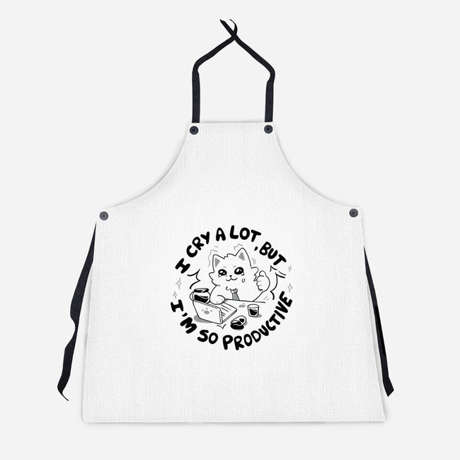 I'm So Productive-Unisex-Kitchen-Apron-yumie