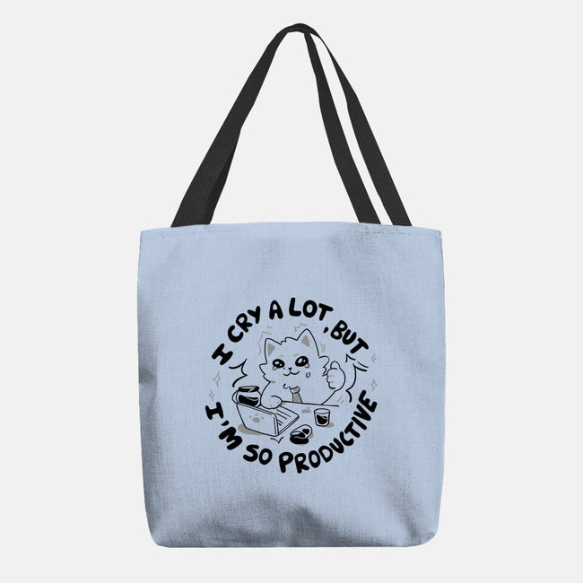 I'm So Productive-None-Basic Tote-Bag-yumie