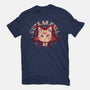 Meowgram-Womens-Fitted-Tee-yumie