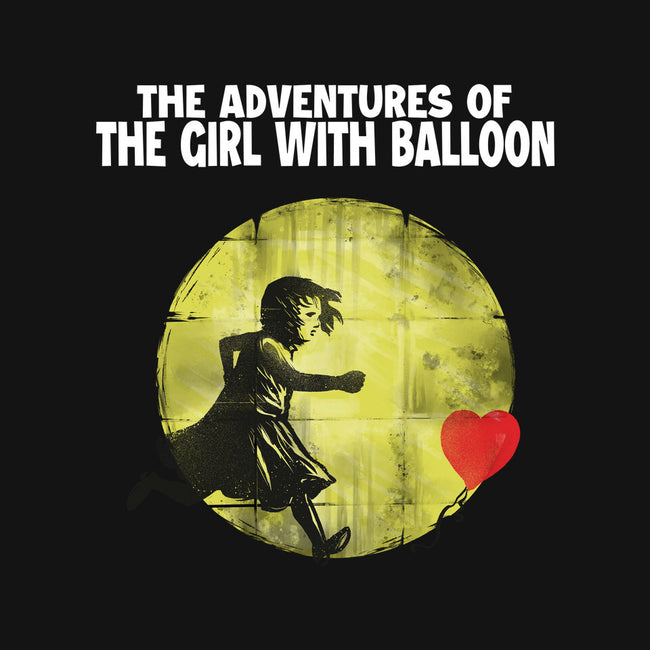 The Adventures Of Girl With Balloon-Unisex-Basic-Tank-zascanauta