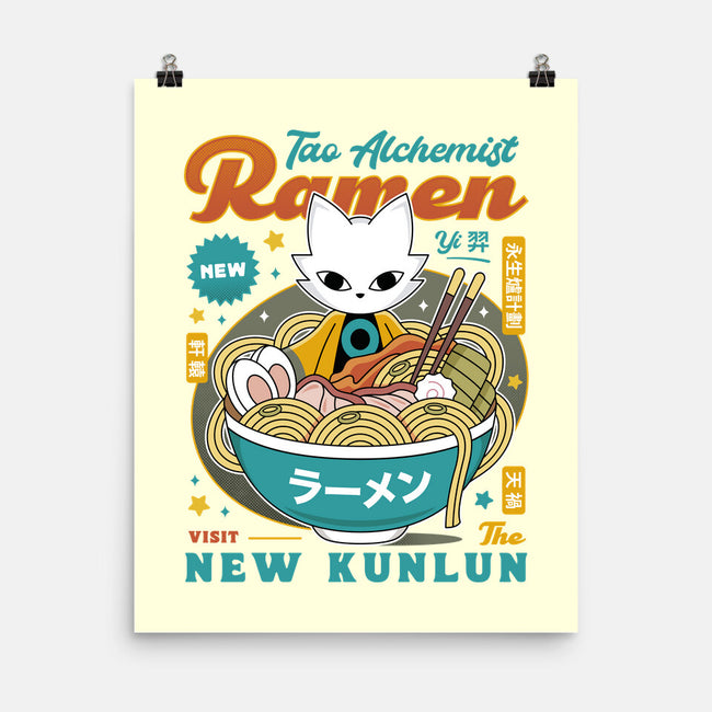 The Mysterious Alchemist Ramen-None-Matte-Poster-LAGELANTEE