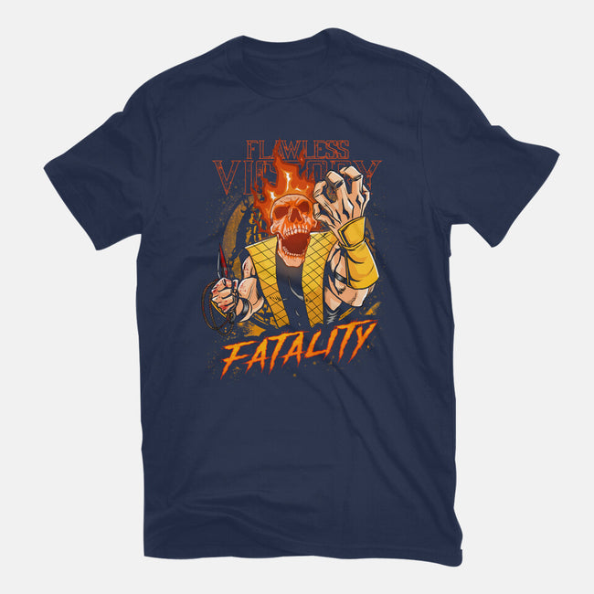 Fatality From Hell-Womens-Basic-Tee-Diego Oliver