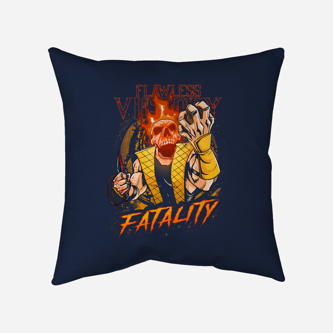 Fatality From Hell-None-Removable Cover w Insert-Throw Pillow-Diego Oliver