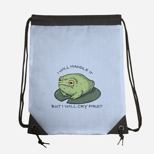 Cry First-None-Drawstring-Bag-Claudia