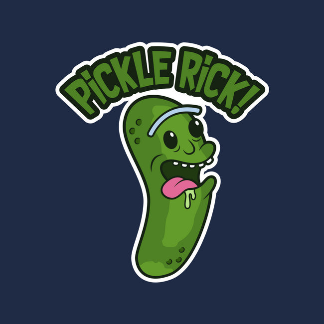 Pickle Rick-Womens-Basic-Tee-janlangpoako