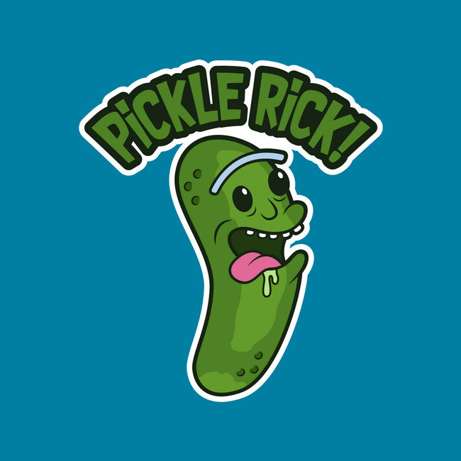 Pickle Rick-None-Glossy-Sticker-janlangpoako