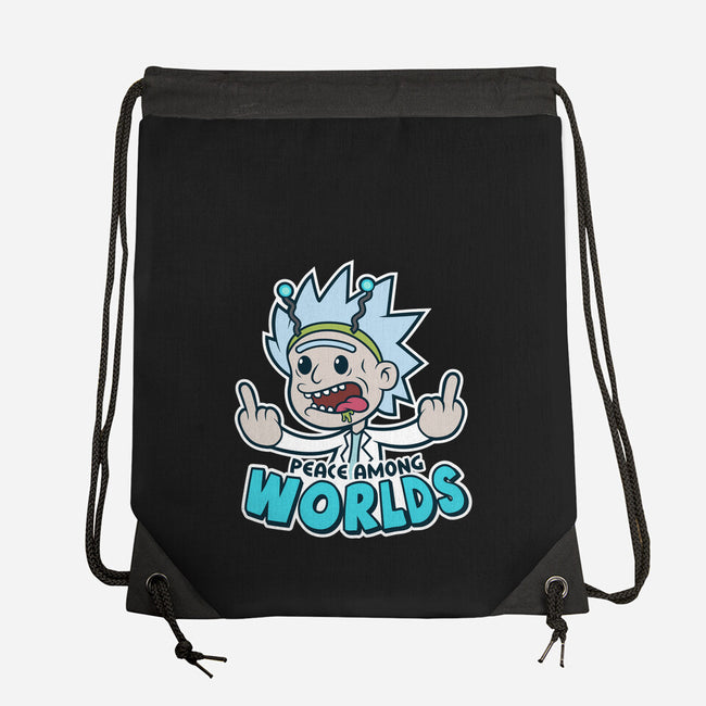 Peace Among Worlds-None-Drawstring-Bag-janlangpoako