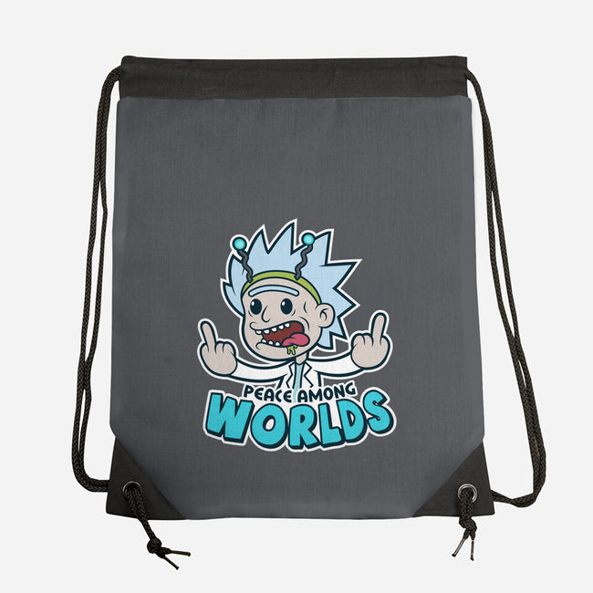 Peace Among Worlds-None-Drawstring-Bag-janlangpoako