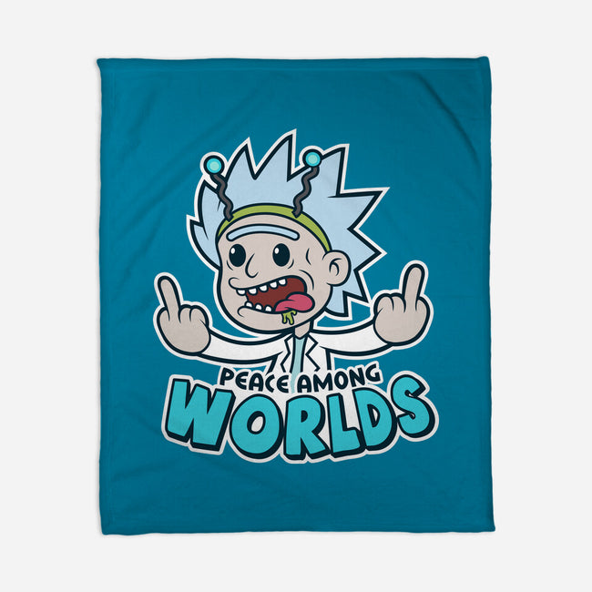 Peace Among Worlds-None-Fleece-Blanket-janlangpoako