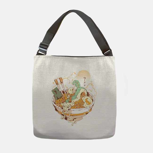 Dragon Noodles-None-Adjustable Tote-Bag-yumie