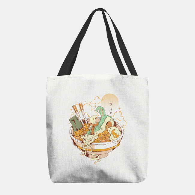 Dragon Noodles-None-Basic Tote-Bag-yumie