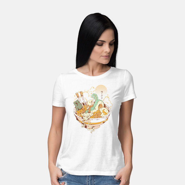 Dragon Noodles-Womens-Basic-Tee-yumie