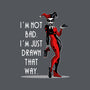 I'm Not Bad-Unisex-Crew Neck-Sweatshirt-zascanauta